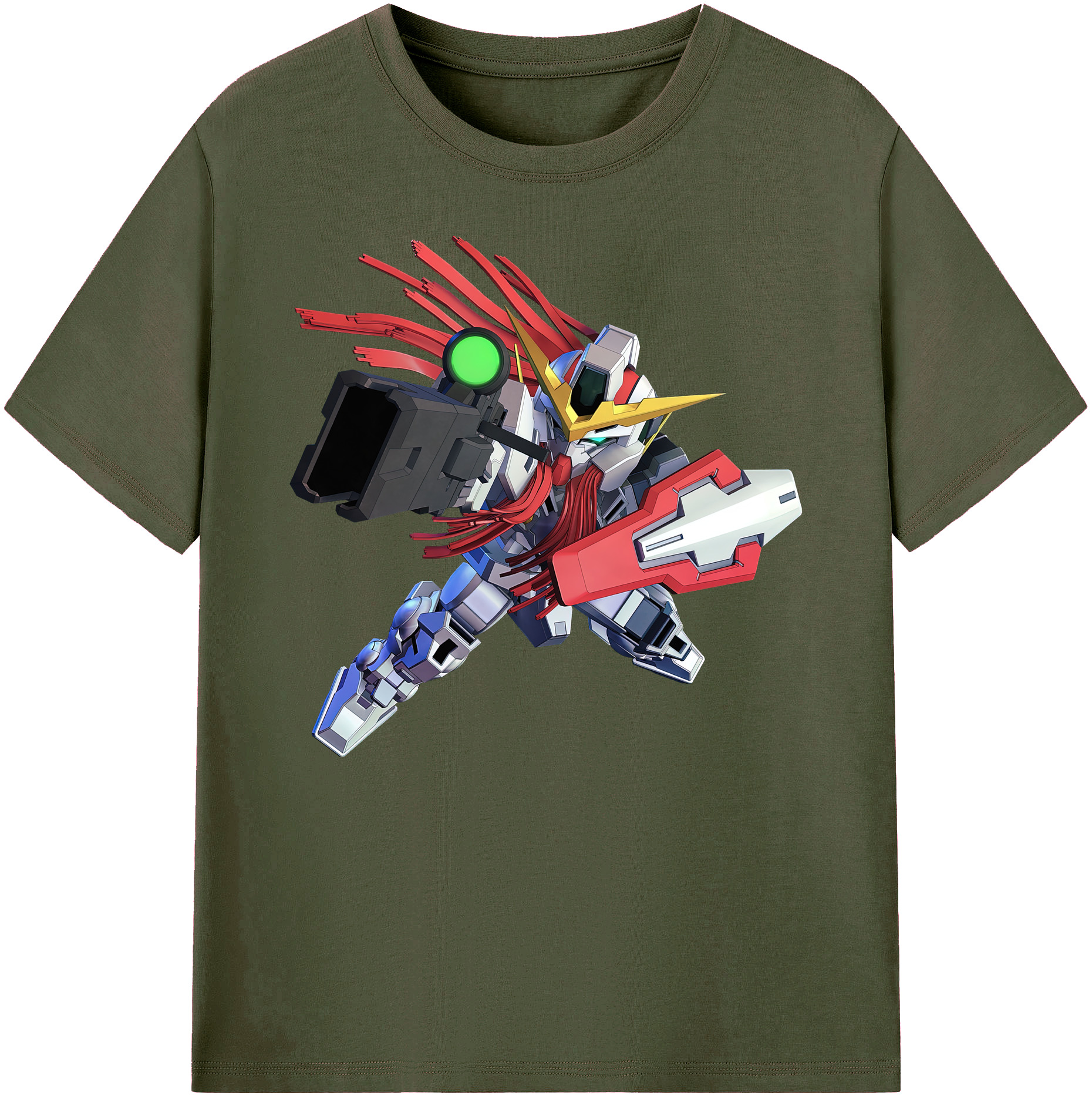 （画像用） 機動戦士ガンダム Mobile Suit Gundam 綿100％ メンズ半袖Tシャツ｜肌触りやわらか＆通気性